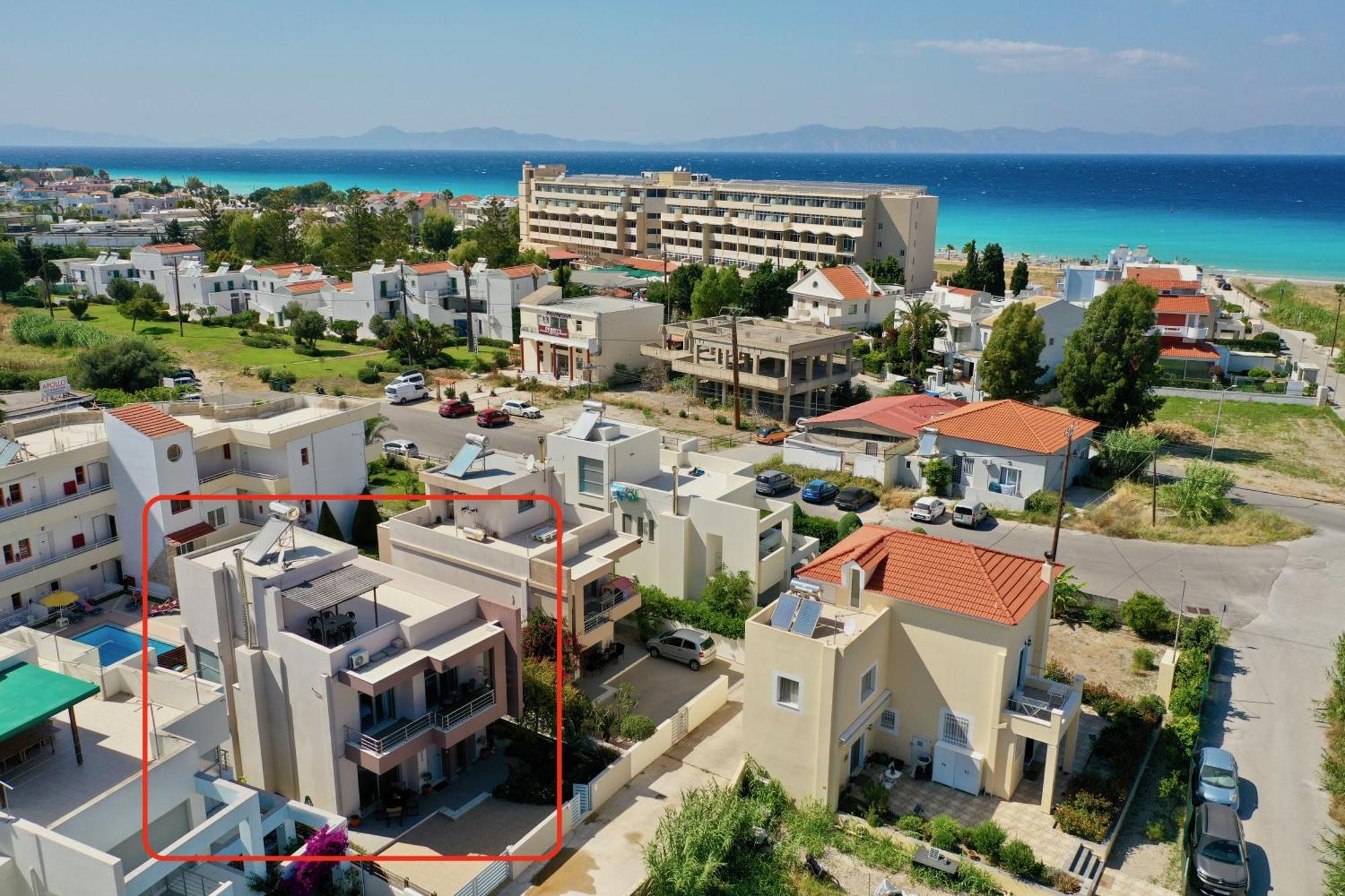 Dionysus Seaside Villa Ialysos  Exterior photo